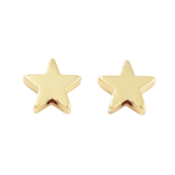 PandaHall Rack Plating Brass Beads, Long-Lasting Plated, Cadmium Free & Lead Free, Star, Real 18K Gold Plated, 8x8x2.5mm, Hole: 1mm Brass...
PandaHall Rack Plating Brass Beads, Long-Lasting Plated, Cadmium Free & Lead Free, Star, Real 18K Gold Plated, 8x8x2.5mm, Hole: 1mm Brass...