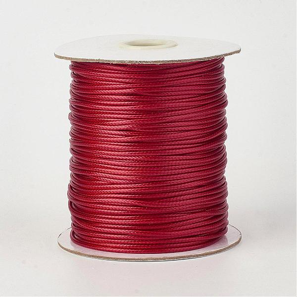 PandaHall Eco-Friendly Korean Waxed Polyester Cord, Dark Red, 1mm, about 169.51~174.98 Yards(155~160m)/Roll Waxed Polyester Cord Round Red
PandaHall Eco-Friendly Korean Waxed Polyester Cord, Dark Red, 1mm, about 169.51~174.98 Yards(155~160m)/Roll Waxed Polyester Cord Round Red