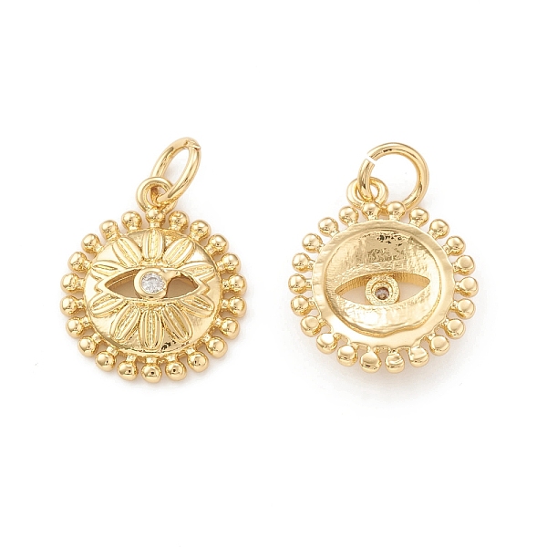 PandaHall Eco-Friendly Brass Micro Pave Cubic Zirconia Charms, with Jump Ring, Lead Free & Cadmium Free, Long-Lasting Plated, Flower with..., Clear
PandaHall Eco-Friendly Brass Micro Pave Cubic Zirconia Charms, with Jump Ring, Lead Free & Cadmium Free, Long-Lasting Plated, Flower with..., Clear