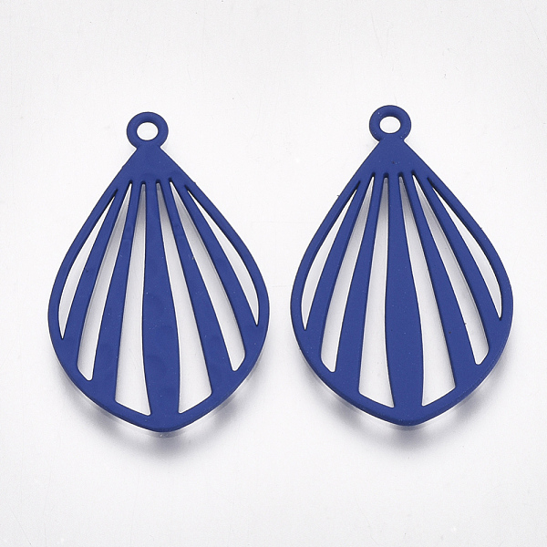 PandaHall Spray Painted Alloy Pendants, Fan, Blue, 33x21x1mm, Hole: 2mm Alloy Fan Blue
PandaHall Spray Painted Alloy Pendants, Fan, Blue, 33x21x1mm, Hole: 2mm Alloy Fan Blue