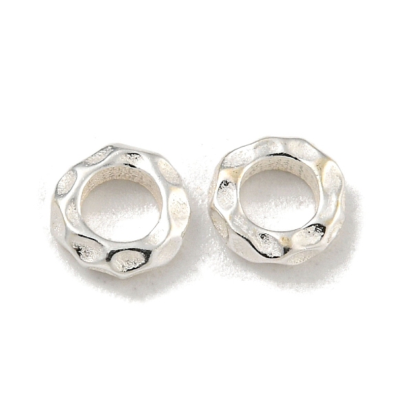 PandaHall 925 Sterling Silver Beads, Textured Ring, Silver Color Plated, Silver, 5.8x1.6mm, Hole: 3mm, about 37pcs/10g Sterling Silver Ring
PandaHall 925 Sterling Silver Beads, Textured Ring, Silver Color Plated, Silver, 5.8x1.6mm, Hole: 3mm, about 37pcs/10g Sterling Silver Ring