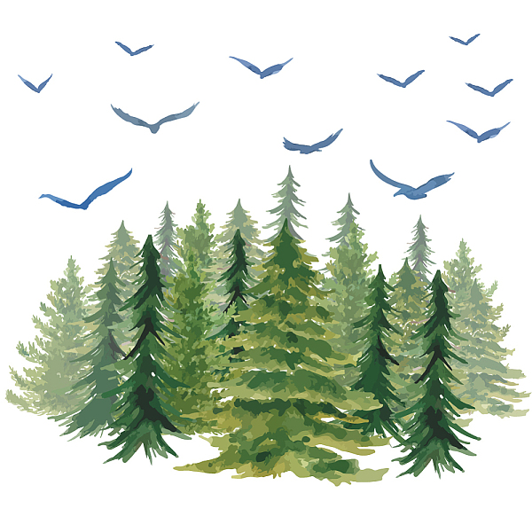 PandaHall PVC Wall Stickers, Wall Decoration, Tree, 290x980mm, 2 sheets/set PVC Tree
PandaHall PVC Wall Stickers, Wall Decoration, Tree, 290x980mm, 2 sheets/set PVC Tree