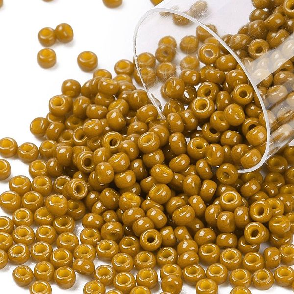 PandaHall MIYUKI Round Rocailles Beads, Japanese Seed Beads, (RR4460) Duracoat Dyed Opaque Toast, 11/0, 2x1.3mm, Hole: 0.8mm, about..., Brown
PandaHall MIYUKI Round Rocailles Beads, Japanese Seed Beads, (RR4460) Duracoat Dyed Opaque Toast, 11/0, 2x1.3mm, Hole: 0.8mm, about..., Brown