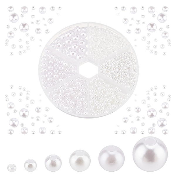 PandaHall Jewelry Beads Making Finding Kit, Including MIYUKI Rocailles Beads, Imitated Pearl Acrylic Beads, Round, White, 2~8x1.3~8mm...
PandaHall Jewelry Beads Making Finding Kit, Including MIYUKI Rocailles Beads, Imitated Pearl Acrylic Beads, Round, White, 2~8x1.3~8mm...