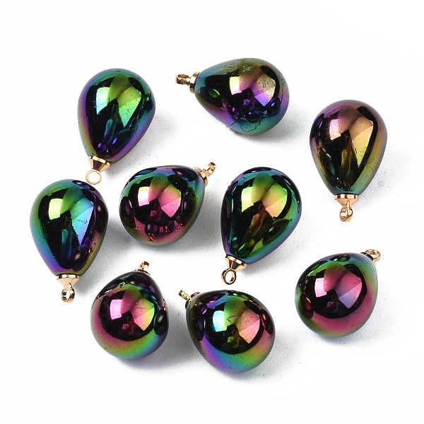 PandaHall Electroplate Acrylic Pendants, Cadmium Free & Lead Free, with Brass Findings, Teardrop, Colorful, 20x12.5mm, Hole: 2mm...
PandaHall Electroplate Acrylic Pendants, Cadmium Free & Lead Free, with Brass Findings, Teardrop, Colorful, 20x12.5mm, Hole: 2mm...