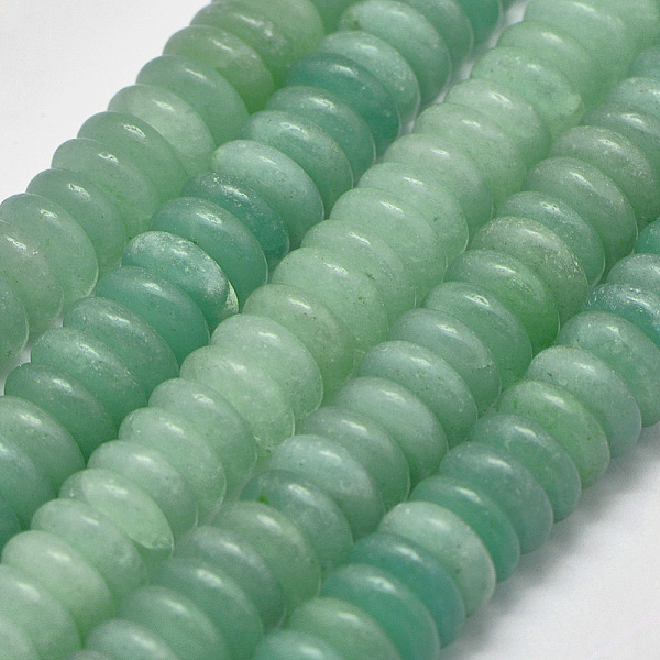 PandaHall Natural Green Aventurine Heishi Beads Strands, Disc/Flat Round, 6x3mm, Hole: 1mm, about 155pcs/strand, 14.96 inch Green Aventurine...
PandaHall Natural Green Aventurine Heishi Beads Strands, Disc/Flat Round, 6x3mm, Hole: 1mm, about 155pcs/strand, 14.96 inch Green Aventurine...