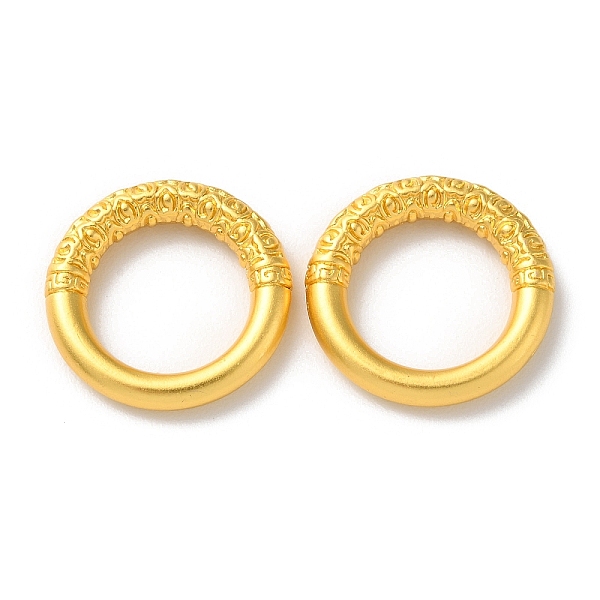 PandaHall Rack Plating Alloy Linking Rings, Cadmium Free & Lead Free, Textured Round Ring, Matte Gold Color, 17.5x3mm, Inner Diameter...
PandaHall Rack Plating Alloy Linking Rings, Cadmium Free & Lead Free, Textured Round Ring, Matte Gold Color, 17.5x3mm, Inner Diameter...