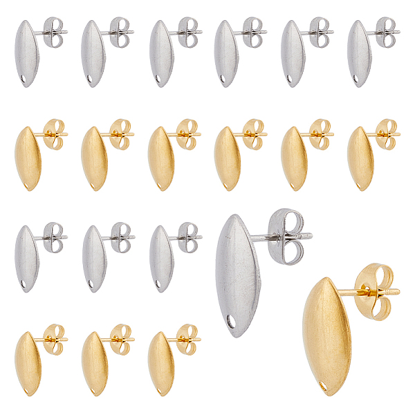 PandaHall DICOSMETIC 40Pcs 2 Colors Horse Eye Ear Stud Earrings Post with Loop Ear Pad Base Posts Oval Earrings Studs with Hole Stainless...
PandaHall DICOSMETIC 40Pcs 2 Colors Horse Eye Ear Stud Earrings Post with Loop Ear Pad Base Posts Oval Earrings Studs with Hole Stainless...
