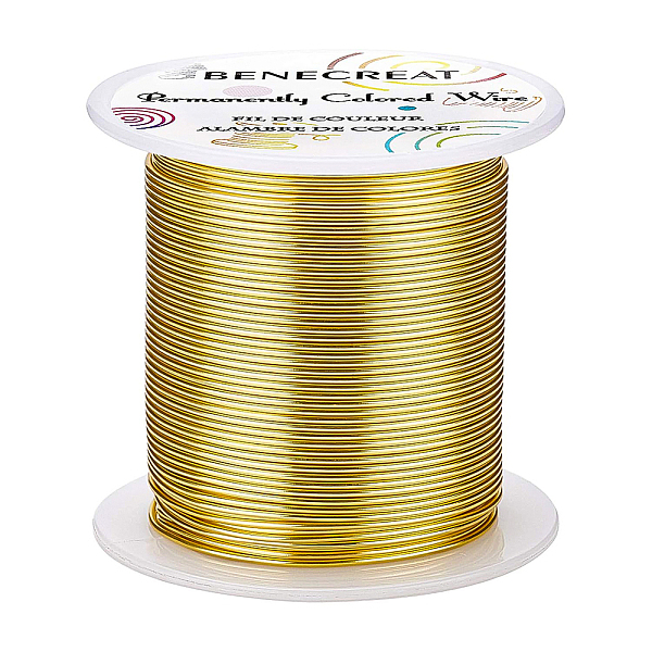 PandaHall Round Copper Wire, for Wire Wrapped Jewelry Making, Light Gold, 18 Gauge, 1mm, about 98.42 Feet(30m)/roll Copper Round
PandaHall Round Copper Wire, for Wire Wrapped Jewelry Making, Light Gold, 18 Gauge, 1mm, about 98.42 Feet(30m)/roll Copper Round