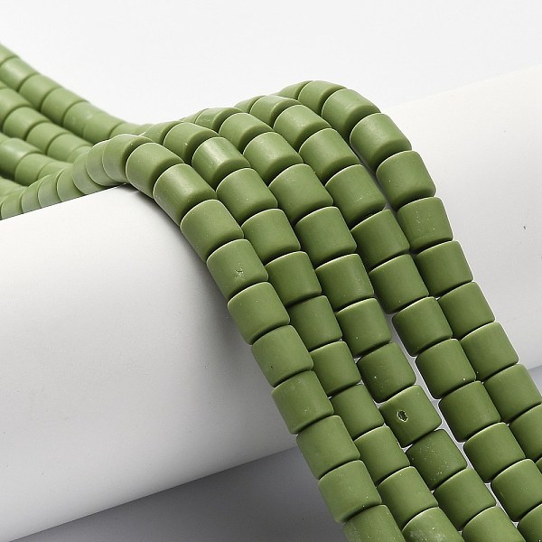 PandaHall Handmade Polymer Clay Bead Strands, Column, Olive Drab, 6.5x6mm, Hole: 1.2mm, about 61pcs/strand, 15.75 inch(40cm) Polymer Clay...
PandaHall Handmade Polymer Clay Bead Strands, Column, Olive Drab, 6.5x6mm, Hole: 1.2mm, about 61pcs/strand, 15.75 inch(40cm) Polymer Clay...