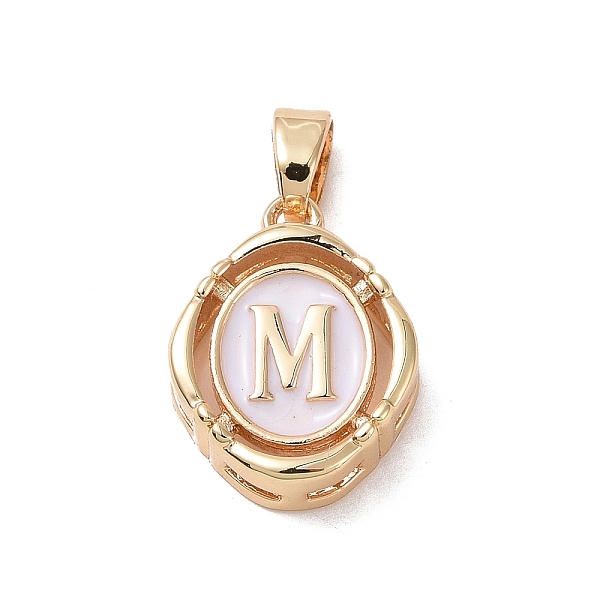 PandaHall 304 Stainless Steel Enamel Pendants, Oval with Letter, Golden, White, Letter.M, 15.5x11.5x4mm, Hole: 4.5x2.5mm Stainless...
PandaHall 304 Stainless Steel Enamel Pendants, Oval with Letter, Golden, White, Letter.M, 15.5x11.5x4mm, Hole: 4.5x2.5mm Stainless...