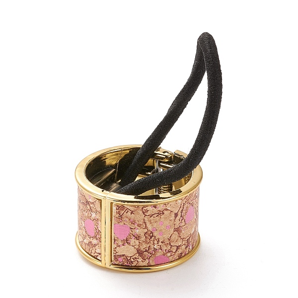 PandaHall Alloy Ponytail Cuff Rubber Elastic Hair Ties, with Enamel, Heart Pattern, Girls Hair Accessories, Golden, Hot Pink, 33.5x22mm...
PandaHall Alloy Ponytail Cuff Rubber Elastic Hair Ties, with Enamel, Heart Pattern, Girls Hair Accessories, Golden, Hot Pink, 33.5x22mm...