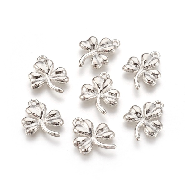 PandaHall Tibetan Style Alloy Pendants, Lead Free & Cadmium Free, Ireland Shamrock , Platinum, 19x14x2mm, Hole: 2mm Alloy Clover
PandaHall Tibetan Style Alloy Pendants, Lead Free & Cadmium Free, Ireland Shamrock , Platinum, 19x14x2mm, Hole: 2mm Alloy Clover