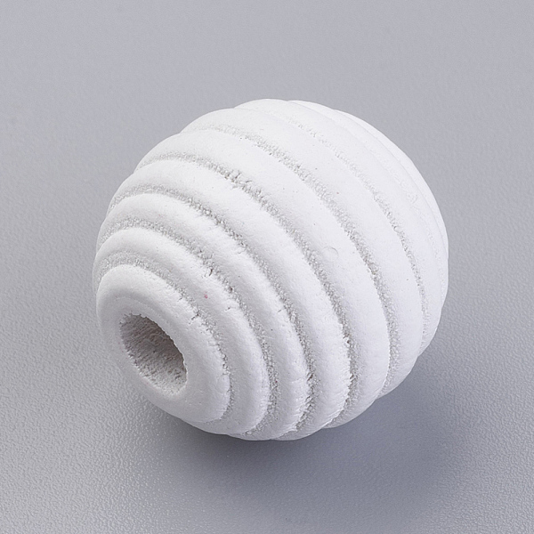 PandaHall Natural Wood Beehive European Beads, Dyed, Round, White, 19~20x19mm, Hole: 5mm, about 200pcs/500g Wood Round White
PandaHall Natural Wood Beehive European Beads, Dyed, Round, White, 19~20x19mm, Hole: 5mm, about 200pcs/500g Wood Round White