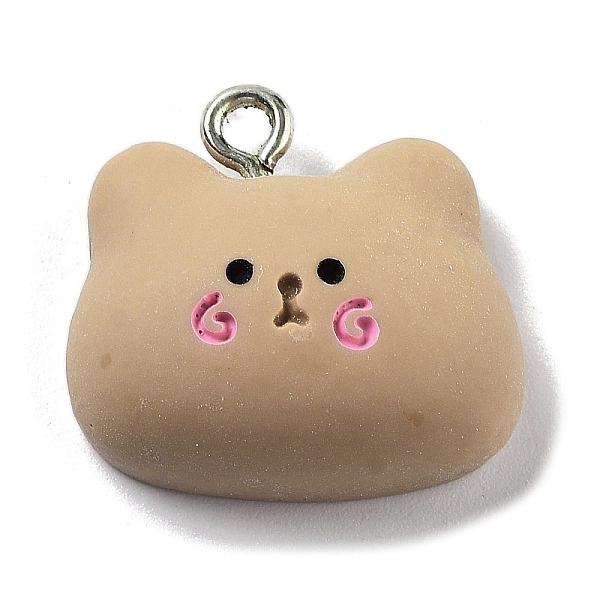 PandaHall Opaque Resin Pendants, Animal Charms with Platinum Plated Iron Loops, Bear, 18x19.5x7.5mm, Hole: 2mm Iron+Resin Bear
PandaHall Opaque Resin Pendants, Animal Charms with Platinum Plated Iron Loops, Bear, 18x19.5x7.5mm, Hole: 2mm Iron+Resin Bear