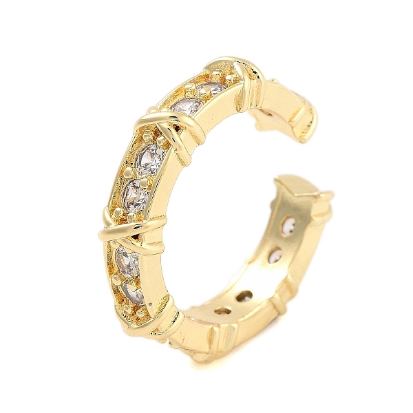 PandaHall Clear Cubic Zirconia Open Cuff Rings, Cross Brass Finger Rings for Women, Golden, 5mm, Inner Diameter: Adjustable Brass+Cubic...
PandaHall Clear Cubic Zirconia Open Cuff Rings, Cross Brass Finger Rings for Women, Golden, 5mm, Inner Diameter: Adjustable Brass+Cubic...