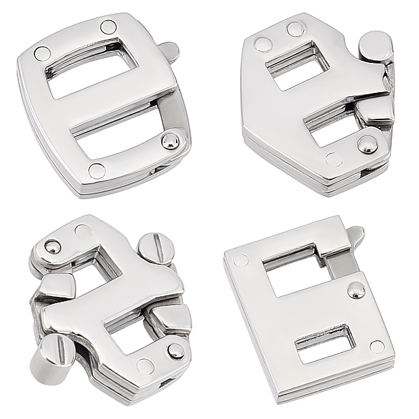 PandaHall Unicraftale 4Pcs 4 Styles 304 Stainless Steel Adjustable Clasps, for Jewelry Making, Stainless Steel Color...
PandaHall Unicraftale 4Pcs 4 Styles 304 Stainless Steel Adjustable Clasps, for Jewelry Making, Stainless Steel Color...