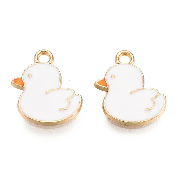 PandaHall Alloy Pendants, with Enamel, Cadmium Free & Lead Free, Light Gold, Chick, White, 16.5x14x2mm, Hole: 2mm Alloy+Enamel Other Animal...
PandaHall Alloy Pendants, with Enamel, Cadmium Free & Lead Free, Light Gold, Chick, White, 16.5x14x2mm, Hole: 2mm Alloy+Enamel Other Animal...
