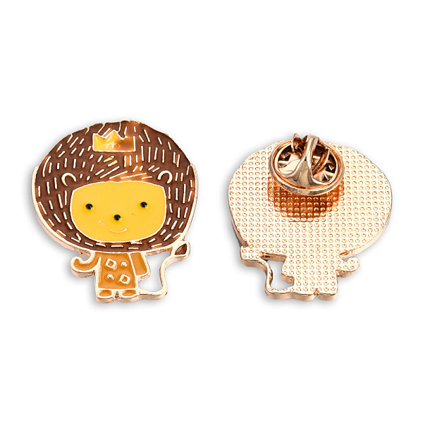 PandaHall Lion Shape Enamel Pin, Light Gold Plated Alloy Animal Badge for Backpack Clothes, Nickel Free & Lead Free, Saddle Brown, 29x25mm...
PandaHall Lion Shape Enamel Pin, Light Gold Plated Alloy Animal Badge for Backpack Clothes, Nickel Free & Lead Free, Saddle Brown, 29x25mm...