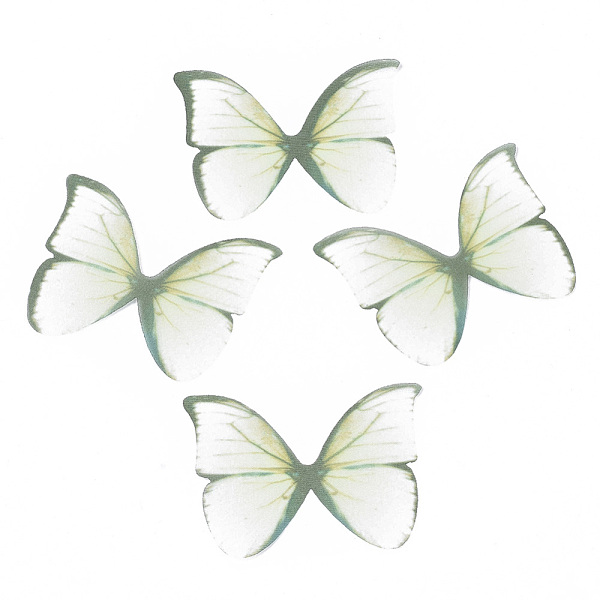 PandaHall Two Tone Polyester Fabric Wings Crafts Decoration, for DIY Jewelry Crafts Earring Necklace Hair Clip Decoration, Butterfly Wing..., Green
PandaHall Two Tone Polyester Fabric Wings Crafts Decoration, for DIY Jewelry Crafts Earring Necklace Hair Clip Decoration, Butterfly Wing..., Green