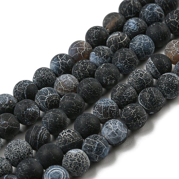PandaHall Weathered Agate Beads Strand, Grade A, Dyed, Round, Black, 6mm, Hole: 1mm, about 65pcs/strand, 13.66 inch Weathered Agate Round...
PandaHall Weathered Agate Beads Strand, Grade A, Dyed, Round, Black, 6mm, Hole: 1mm, about 65pcs/strand, 13.66 inch Weathered Agate Round...