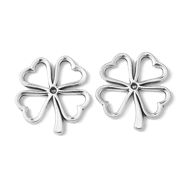 PandaHall Alloy Pendants, Cadmium Free & Nickel Free & Lead Free, Clover, Antique Silver, 29x31.5x2mm Alloy Clover
PandaHall Alloy Pendants, Cadmium Free & Nickel Free & Lead Free, Clover, Antique Silver, 29x31.5x2mm Alloy Clover