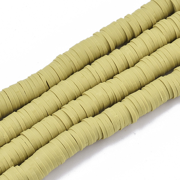 PandaHall Handmade Polymer Clay Beads Strands, for DIY Jewelry Crafts Supplies, Heishi Beads, Disc/Flat Round, Light Khaki, 6x0.5~1mm, Hole...
PandaHall Handmade Polymer Clay Beads Strands, for DIY Jewelry Crafts Supplies, Heishi Beads, Disc/Flat Round, Light Khaki, 6x0.5~1mm, Hole...