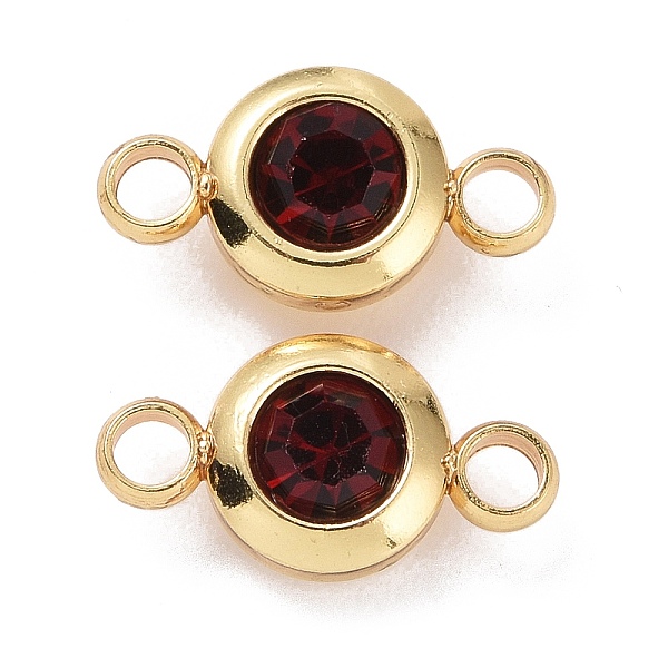PandaHall 304 Stainless Steel Rhinestone Links Connectors, Flat Round, Light Gold, Siam, 12x6.5x4mm, Hole: 2mm 304 Stainless Steel Flat..., Red
PandaHall 304 Stainless Steel Rhinestone Links Connectors, Flat Round, Light Gold, Siam, 12x6.5x4mm, Hole: 2mm 304 Stainless Steel Flat..., Red