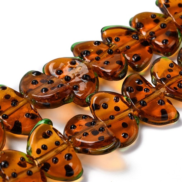 PandaHall Handmade Lampwork Beads Strands, Fruit, Chocolate, 10x18.5x5mm, Hole: 1.6mm, about 25pcs/strand, 9.76 inch(24.8cm) Lampwork Fruit..., Brown
PandaHall Handmade Lampwork Beads Strands, Fruit, Chocolate, 10x18.5x5mm, Hole: 1.6mm, about 25pcs/strand, 9.76 inch(24.8cm) Lampwork Fruit..., Brown
