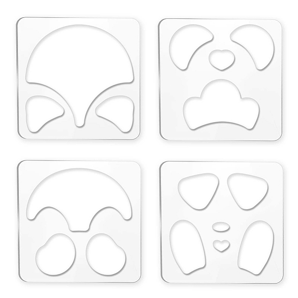 PandaHall CRASPIRE 4PCS Acrylic Quilting Templates Panda Rabbit Fox Sewing Tools Kit Quilting Rulers DIY Sewing Tools Leather Cutting..., Clear
PandaHall CRASPIRE 4PCS Acrylic Quilting Templates Panda Rabbit Fox Sewing Tools Kit Quilting Rulers DIY Sewing Tools Leather Cutting..., Clear