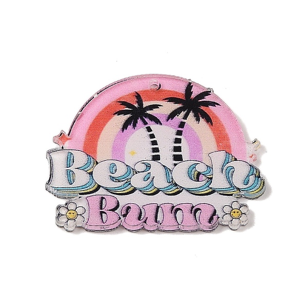 PandaHall Printed Transparent Acrylic Pendants, Rainbow, 31x38x2mm, Hole: 1.4mm Acrylic Rainbow
PandaHall Printed Transparent Acrylic Pendants, Rainbow, 31x38x2mm, Hole: 1.4mm Acrylic Rainbow