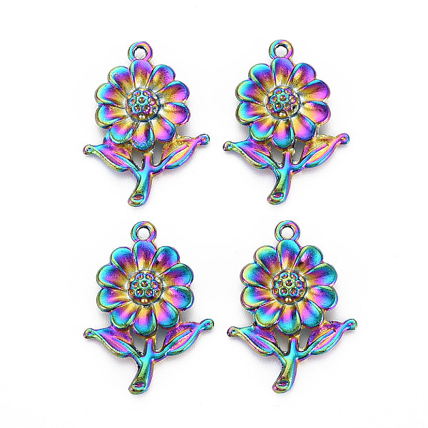 PandaHall Rainbow Color Alloy Pendant Rhinestone Settings, Flower, Fit For 0.8mm Rhinestone, 26.5x19.5x4mm, Hole: 1.5mm, 20pcs/box Alloy...
PandaHall Rainbow Color Alloy Pendant Rhinestone Settings, Flower, Fit For 0.8mm Rhinestone, 26.5x19.5x4mm, Hole: 1.5mm, 20pcs/box Alloy...