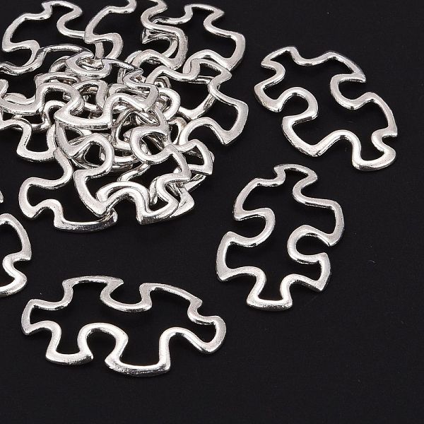 PandaHall Tibetan Style Alloy Linking Rings, Cadmium Free & Nickel Free & Lead Free, Autism Puzzle Jigsaw, Antique Silver, 30x18x3mm Alloy...
PandaHall Tibetan Style Alloy Linking Rings, Cadmium Free & Nickel Free & Lead Free, Autism Puzzle Jigsaw, Antique Silver, 30x18x3mm Alloy...