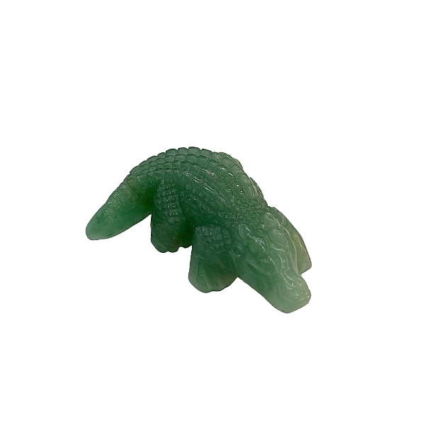 PandaHall Natural Green Aventurine Carved Crocodile Figurines Statues for Home Office Desktop Decoration, 50x45mm Green Aventurine Crocodile
PandaHall Natural Green Aventurine Carved Crocodile Figurines Statues for Home Office Desktop Decoration, 50x45mm Green Aventurine Crocodile