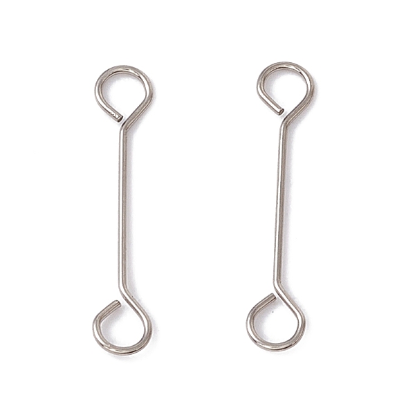 PandaHall 304 Stainless Steel Connector Charms, Stick Shape, Stainless Steel Color, 15x2.5x0.5mm, Hole: 1.8mm 304 Stainless Steel Others
PandaHall 304 Stainless Steel Connector Charms, Stick Shape, Stainless Steel Color, 15x2.5x0.5mm, Hole: 1.8mm 304 Stainless Steel Others