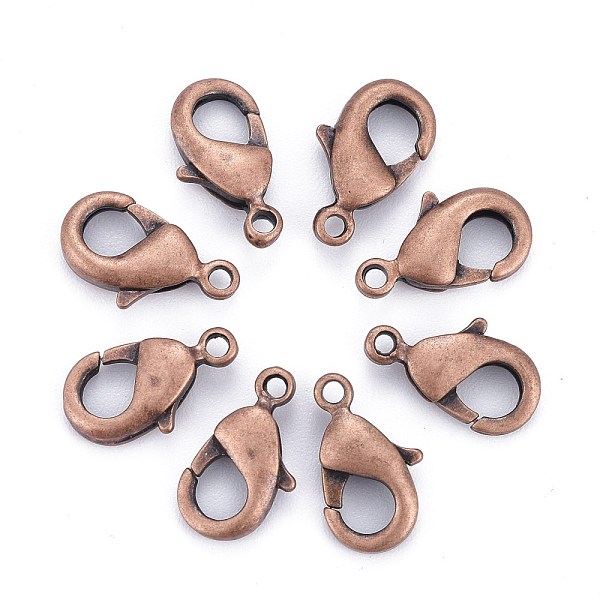 PandaHall Brass Lobster Claw Clasps, Parrot Trigger Clasps, Cadmium Free & Nickel Free & Lead Free, Red Copper, 12x7x3mm, Hole: 1mm Brass...
PandaHall Brass Lobster Claw Clasps, Parrot Trigger Clasps, Cadmium Free & Nickel Free & Lead Free, Red Copper, 12x7x3mm, Hole: 1mm Brass...