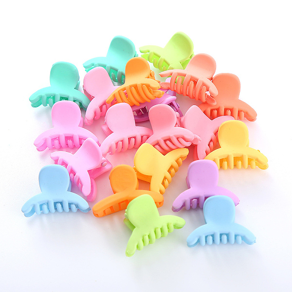 PandaHall Plastic Claw Hair Clips, with Iron Findings, for Girls, Mixed Color, 24~30mm Plastic Others Multicolor
PandaHall Plastic Claw Hair Clips, with Iron Findings, for Girls, Mixed Color, 24~30mm Plastic Others Multicolor
