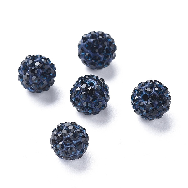PandaHall Polymer Clay Rhinestone Beads, Grade A, Round, PP15, Montana, 10mm, Hole: 1.8~2mm, 6 Rows Rhinestone, PP15(2.1~2.2mm) Polymer..., Blue
PandaHall Polymer Clay Rhinestone Beads, Grade A, Round, PP15, Montana, 10mm, Hole: 1.8~2mm, 6 Rows Rhinestone, PP15(2.1~2.2mm) Polymer..., Blue