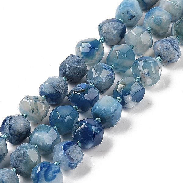 PandaHall Natural Cherry Blossom Agate Beads Strands, Dyed & Heated, Polygon, Steel Blue, 14x14x12.5mm, Hole: 1.6mm, about 26pcs/strand...
PandaHall Natural Cherry Blossom Agate Beads Strands, Dyed & Heated, Polygon, Steel Blue, 14x14x12.5mm, Hole: 1.6mm, about 26pcs/strand...