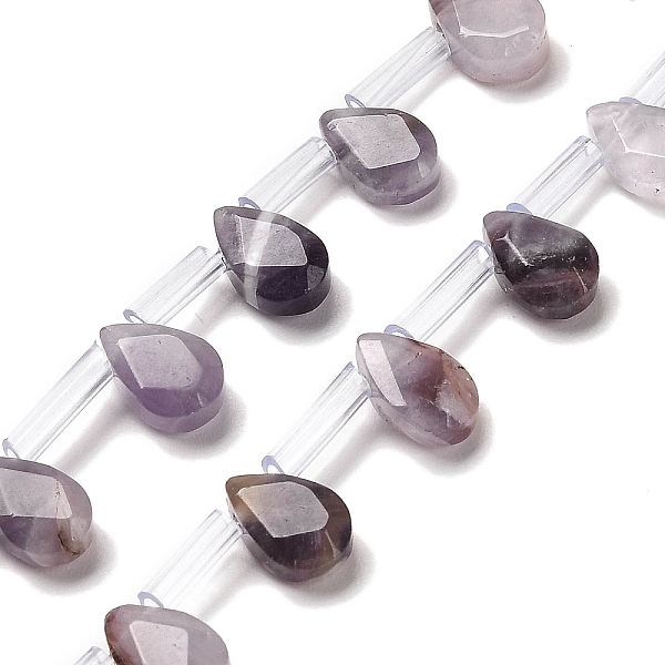 PandaHall Natural Amethyst Beads Strands, Faceted, Teardrop, Top Drilled, 9x6x4mm, Hole: 0.8mm, about 32pcs/strand, 16.54''(42cm) Amethyst...
PandaHall Natural Amethyst Beads Strands, Faceted, Teardrop, Top Drilled, 9x6x4mm, Hole: 0.8mm, about 32pcs/strand, 16.54''(42cm) Amethyst...