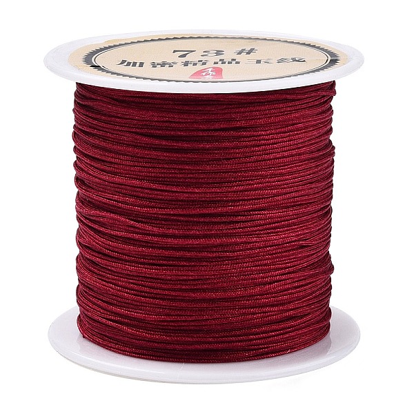 PandaHall 40 Yards Nylon Chinese Knot Cord, Nylon Jewelry Cord for Jewelry Making, FireBrick, 0.6mm Nylon Red
PandaHall 40 Yards Nylon Chinese Knot Cord, Nylon Jewelry Cord for Jewelry Making, FireBrick, 0.6mm Nylon Red