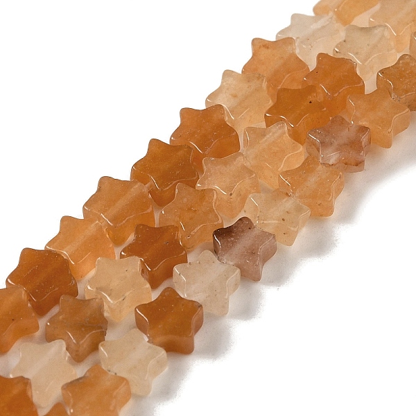 PandaHall Natural Red Aventurine Beads Strands, Star, 6x5.5x2mm, Hole: 0.8mm, about 75pcs/strand, 14.57 inch(37cm) Red Aventurine Star
PandaHall Natural Red Aventurine Beads Strands, Star, 6x5.5x2mm, Hole: 0.8mm, about 75pcs/strand, 14.57 inch(37cm) Red Aventurine Star