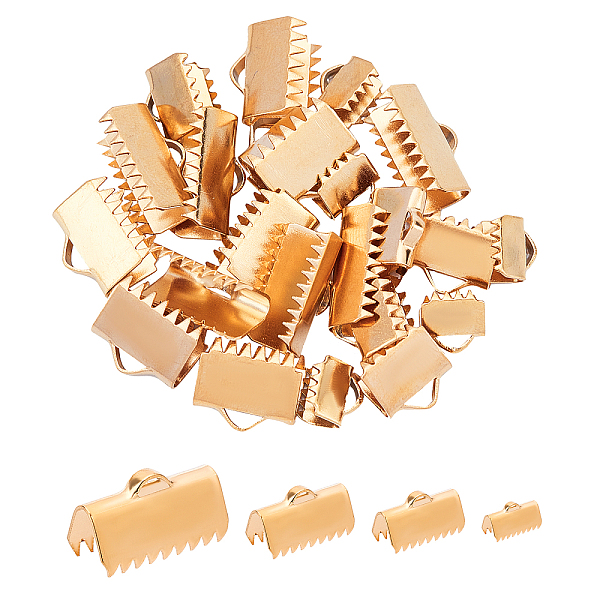 PandaHall Unicraftale 304 Stainless Steel Ribbon Crimp Ends, Golden, 24pcs/box 304 Stainless Steel
PandaHall Unicraftale 304 Stainless Steel Ribbon Crimp Ends, Golden, 24pcs/box 304 Stainless Steel