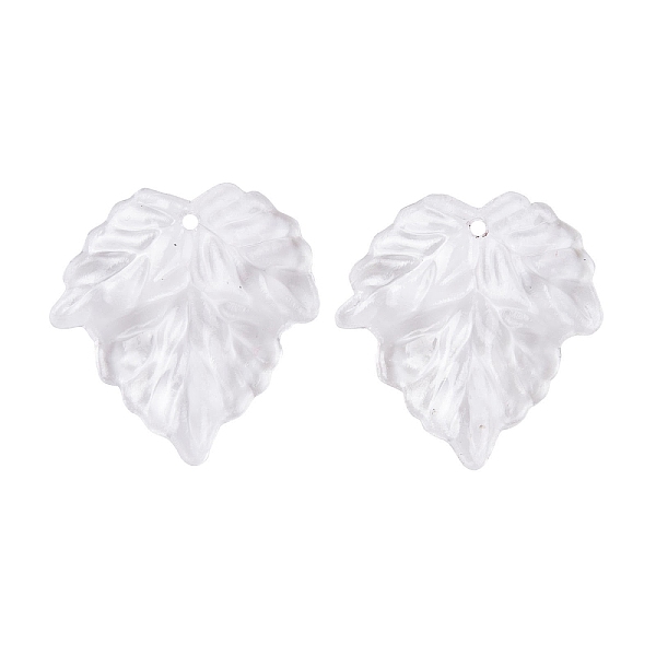PandaHall Transparent Acrylic Pendants, Leaf, Clear, 25x23.5x5mm, Hole: 1.4mm, about 1000pcs/500g Acrylic Leaf Clear
PandaHall Transparent Acrylic Pendants, Leaf, Clear, 25x23.5x5mm, Hole: 1.4mm, about 1000pcs/500g Acrylic Leaf Clear
