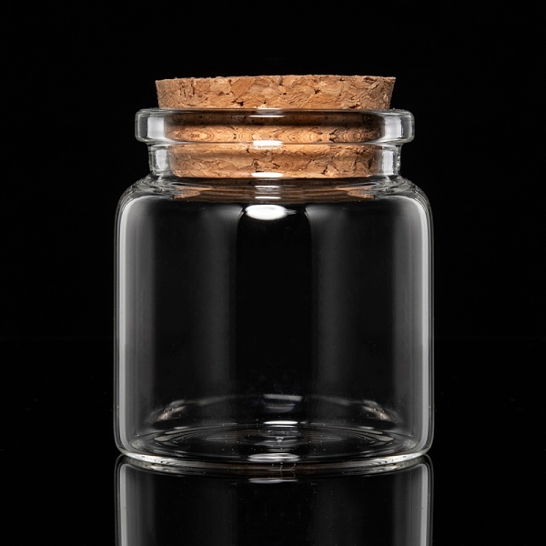 PandaHall Glass Jar Glass Bottle for Bead Containers, with Cork Stopper, Wishing Bottle, Clear, 58x47mm, Bottleneck: 36mm in diameter...
PandaHall Glass Jar Glass Bottle for Bead Containers, with Cork Stopper, Wishing Bottle, Clear, 58x47mm, Bottleneck: 36mm in diameter...