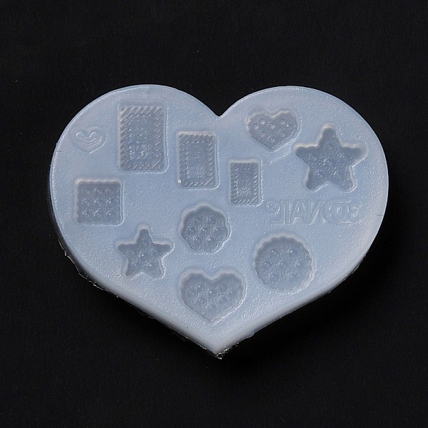 PandaHall DIY Pendants Silicone Molds, Resin Casting Pendant Molds, For UV Resin, Epoxy Resin Jewelry Making, Heart & Rectangle & Star &..., White
PandaHall DIY Pendants Silicone Molds, Resin Casting Pendant Molds, For UV Resin, Epoxy Resin Jewelry Making, Heart & Rectangle & Star &..., White