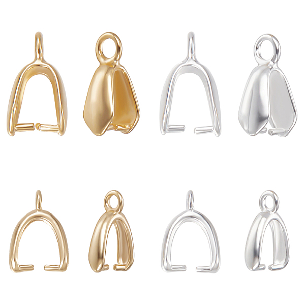 PandaHall Beebeecraft 40Pcs 4 Style Pinch Bails for Pendants 18K Gold & Sterling Silver Plated Snap on Bails Dangle Charms Clasps Pendant...
PandaHall Beebeecraft 40Pcs 4 Style Pinch Bails for Pendants 18K Gold & Sterling Silver Plated Snap on Bails Dangle Charms Clasps Pendant...