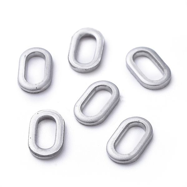 PandaHall 304 Stainless Steel Linking Rings, Oval, Stainless Steel Color, 10.8x6.5x1.3mm, Inner Diameter: 7.5x3.2mm 304 Stainless Steel Oval
PandaHall 304 Stainless Steel Linking Rings, Oval, Stainless Steel Color, 10.8x6.5x1.3mm, Inner Diameter: 7.5x3.2mm 304 Stainless Steel Oval