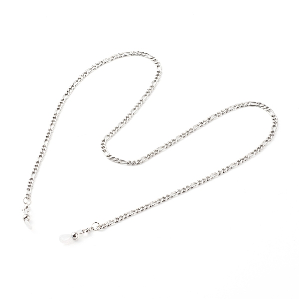 PandaHall 304 Stainless Steel Figaro Chains Eyeglasses Chains, Neck Strap for Eyeglasses, with Alloy Lobster Claw Clasps and Rubber Loop...
PandaHall 304 Stainless Steel Figaro Chains Eyeglasses Chains, Neck Strap for Eyeglasses, with Alloy Lobster Claw Clasps and Rubber Loop...