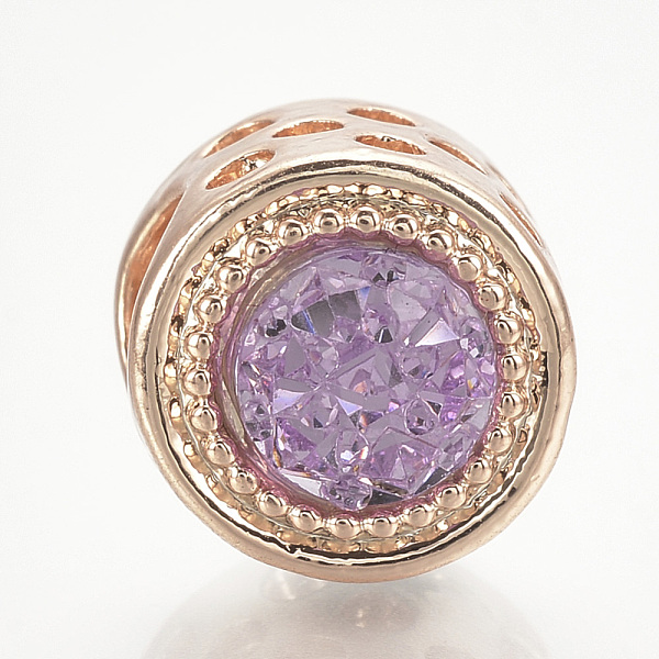 PandaHall Resin European Beads, with Alloy Findings, Large Hole Beads, Column, Rose Gold, Plum, 11.5x10mm, Hole: 5mm Resin Column Purple
PandaHall Resin European Beads, with Alloy Findings, Large Hole Beads, Column, Rose Gold, Plum, 11.5x10mm, Hole: 5mm Resin Column Purple